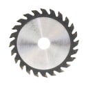 Schnittscheibe 85mm Mini Säge BRSCHNITT TCT Sägeblatt mit Hartmetallbeschichtung für Holz, Kunststoffe, Verbundstoffe, Holzverarbeitungsscheibe 2