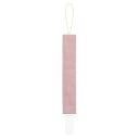 Schnullerklemme für Babys Textilband mit Kunststoffclip 26 cm Baumwolle und Kunststoff Schnullerhalter für Kinderwagen, Bett und Autositz 5