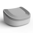 Schodík pre mačky k mačacej toalete s protišmykovým povrchom max. výška 20 cm plastový stupienok šedý pre vstup 1