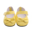 Schoenen met strik voor pop van 43 cm Elegante ballerina's met bandje over de wreef Accessoire voor verkleden en spelen voor kinderen 4