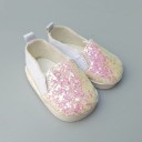 Schoenen voor pop Paar speelse schoentjes voor verkleden en spelen Afmetingen 7,5 x 3,7 x 2,5 cm Klein accessoire voor de uitrusting 10