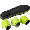 Schoeninlegzolen 2 paar Neutrale kleur Schuiminlegzolen voor comfort en schokabsorptie Voor heren en dames Geschikt voor dagelijks gebruik 5