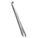 Schoenlepel van roestvrij staal 42 cm Lange metalen schoenlepel Gepolijst oppervlak Ergonomische handgreep Hulpmiddel voor eenvoudig schoenlepelen 4