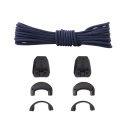 Schoenveters zonder knopen 120 cm 1 paar Ronde sneakerschoenveters met gesp Voor kinderen en volwassenen Hardlopen outdoor mode 17