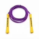 Σχοινάκι NEVERTOOLATE με PVC σκοινί 6 mm και πολυεστερικό πυρήνα 3,2 m Χερούλια 15,5 cm Ρυθμιζόμενο μήκος Για freestyle 9