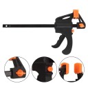 Schreiner-Schnellspannzwinge Typ F 10,2 cm Spannzwinge mit Ratsche Schnelle Bedienung mit einer Hand Für Holz 5