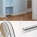 Schuimwandlijst 230 x 14 cm XPE waterdichte zelfklevende decoratieve lijst beschermpaneel voor de muur 2