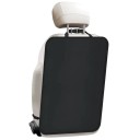 Schutzabdeckung für die Rückseite des Autositzes 60×45 cm wasserabweisendes waschbares Material schwarzer Organizer gegen Schmutz und Beschädigungen 1