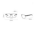 Schutzbrille 50 mm Gläser 143 mm Breite Gegen Beschlag Seitliche Abdeckungen Blaulichtschutz Unisex Lesebrille 2