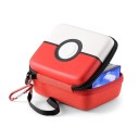 Schützendes Hardcase für Sammelkarten mit Pokéball-Motiv, Fassungsvermögen über 400 Karten, Reißverschluss, Schlaufe und Karabiner 5