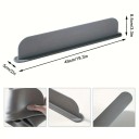 Schutzleiste für die Spüle 49 x 8,5 x 5 cm Silikonbarriere gegen spritzendes Wasser Saugnäpfe Untere Stabilisierung Küchenbarriere 5