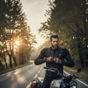 Schutzshirt für Motorräder mit langen Ärmeln und Reißverschluss Set mit herausnehmbaren geformten Protektoren Polyester und Baumwolle Schwarze 5