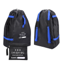 Schwarze Polyester-Reisetasche für Autositze 85 x 45 x 45 cm Faltbare Schutzhülle mit Trägern Praktische Tasche 25 x 25 x 4,5 cm 2