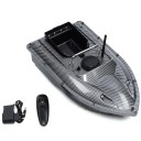 Schwarze RC Futterboot 54 x 27 x 21 cm GPS-Steuerung Reichweite 500 m LED-Nachtlichter Kapazität 1,5 kg 2