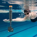 Schwimmende Selfie-Stange mit Stativ TELESIN für Action-Kameras GoPro DJI Insta360 Wasserdicht bis 30 m Teleskopisch 22 bis 61 cm Schwarz-Orange 4