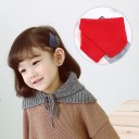 Sciarpa a maglia a righe per bambini J3233 2