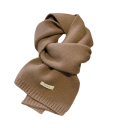 Sciarpa da donna 20 x 160 cm in lana e cashmere monocromatica Accessorio moda caldo e morbido Sciarpa invernale elegante per uso quotidiano Lavorazione di qualità confortevole 13