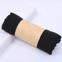 Sciarpa da donna in cotone 180 x 55 cm Tessuto leggero monocolore con struttura leggermente stropicciata Da indossare attorno al collo 2