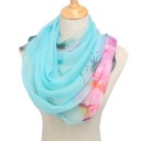 Sciarpa floreale da donna J2997 7