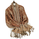 Sciarpa hijab in cashmere con frange e motivo orientale 70x180 cm in poliestere per uso quotidiano 16