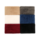 Sciarpa pelosa da donna 25 x 15 cm Collo morbido e caldo in poliestere delicato Accessorio invernale elegante per uso quotidiano e occasioni 7