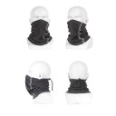 Sciarpa sportiva da uomo fino a 60 cm in poliestere monocolore con striscia laterale Accessorio leggero e caldo per attività all'aperto 8