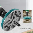 Scie circulaire réglable diamètre 45 mm–130 mm Outil de menuiserie pour plastique et bois Outil de perçage pour la découpe 2