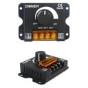 Ściemniacz 30A 360W regulator napięcia świateł, regulowany, czarny kolor 3