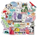 Scientific Stickers 50 pcs E226 1