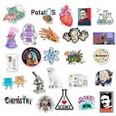 Scientific Stickers 50 pcs E99 3