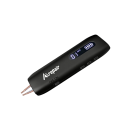 Sculă de sudură punctiformă portabilă mini sudură manuală 2200 mAh 800 A max 0,25 mm 12 trepte ecran LED USB-C neagră pentru baterii litiu 18650 4