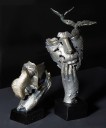 Sculpture décorative de visage 2
