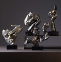 Sculpture décorative de visage 3