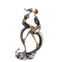 Scultura decorativa coppia innamorata 5