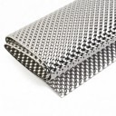Scut termic pentru conductele de evacuare 30 x 50 cm Plăcuță de aluminiu cu relief Argintie Modelabilă Protecție împotriva căldurii Accesorii 3