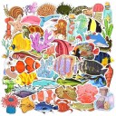 Sea World Stickers 50 pcs 2