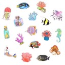 Sea World Stickers 50 pcs 3