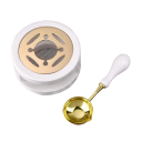 Sealing Set 2 pcs Set for Making Sealing Waxes Sealing Spoon and Sealing Wax Heater 3