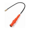 Sebelector magnetic flexibil pentru șuruburi și piulițe Un instrument magnetic flexibil cu mâner și curea Portocaliu-negru Pentru reparații auto 1
