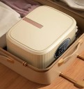 Secador de aire caliente portátil de viaje, plegable, con pantalla táctil, 220 V, 600 W, para colgar ropa, con radiación UV, 22 x 125 cm 3