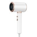 Secador de cabelo com turbina de alta velocidade 29 x 12,4 x 7,5 cm Secador silencioso com luz azul Secador de cabelo com velocidade e temperatura 1
