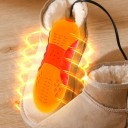 Secador de zapatos eléctrico compacto con luz violeta y protección de temperatura para un secado y desinfección eficaces. 3