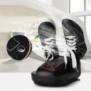 Secador de zapatos eléctrico con control digital, potente calentamiento y diseño plegable en color negro. 4
