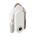 Secador de zapatos plegable blanco 220 V 130 W Máquina de esterilización y desodorización de zapatos Dispositivo de secado de zapatos con luz ultravioleta Calentador de zapatos eléctrico 28,5 x 26,5 cm 3