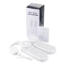 Secador de zapatos USB compacto con temporizador y calentamiento uniforme a 60 °C para un secado suave del calzado con función de esterilización y desodorización. 1