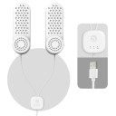 Secador de zapatos USB compacto con temporizador y calentamiento uniforme a 60 °C para un secado suave del calzado con función de esterilización y desodorización. 2
