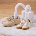 Sèche-chaussures électrique et réchauffeur de pieds avec séchage à air chaud et fonctionnement silencieux pour deux paires de chaussures avec fonction 4