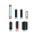 Sèche-cheveux 6 en 1 et fer à friser avec brosses de coiffage 1000W Brosse soufflante multifonctionnelle Lissage, bouclage, volume 3 températures Rotation à 360° 2