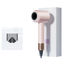 Sèche-cheveux ionique haute vitesse avec embout Sèche-cheveux léger et puissant avec ioniseur 25,5 x 7,5 x 9,5 cm Sèche-cheveux avec vitesse et température réglables 900 W 210-240 V prise EU 1