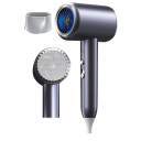 Sèche-cheveux professionnel 2400W 17×12×28,5 cm Séchage rapide Technologie ionique Anti-frisottis 3 vitesses Air chaud et froid 2